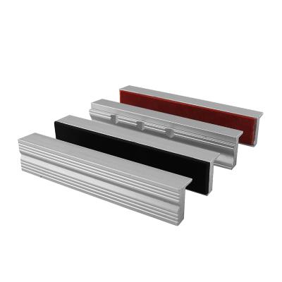 Alu. beskyttelsesbakker 150 mm riflet med neodymium magneter